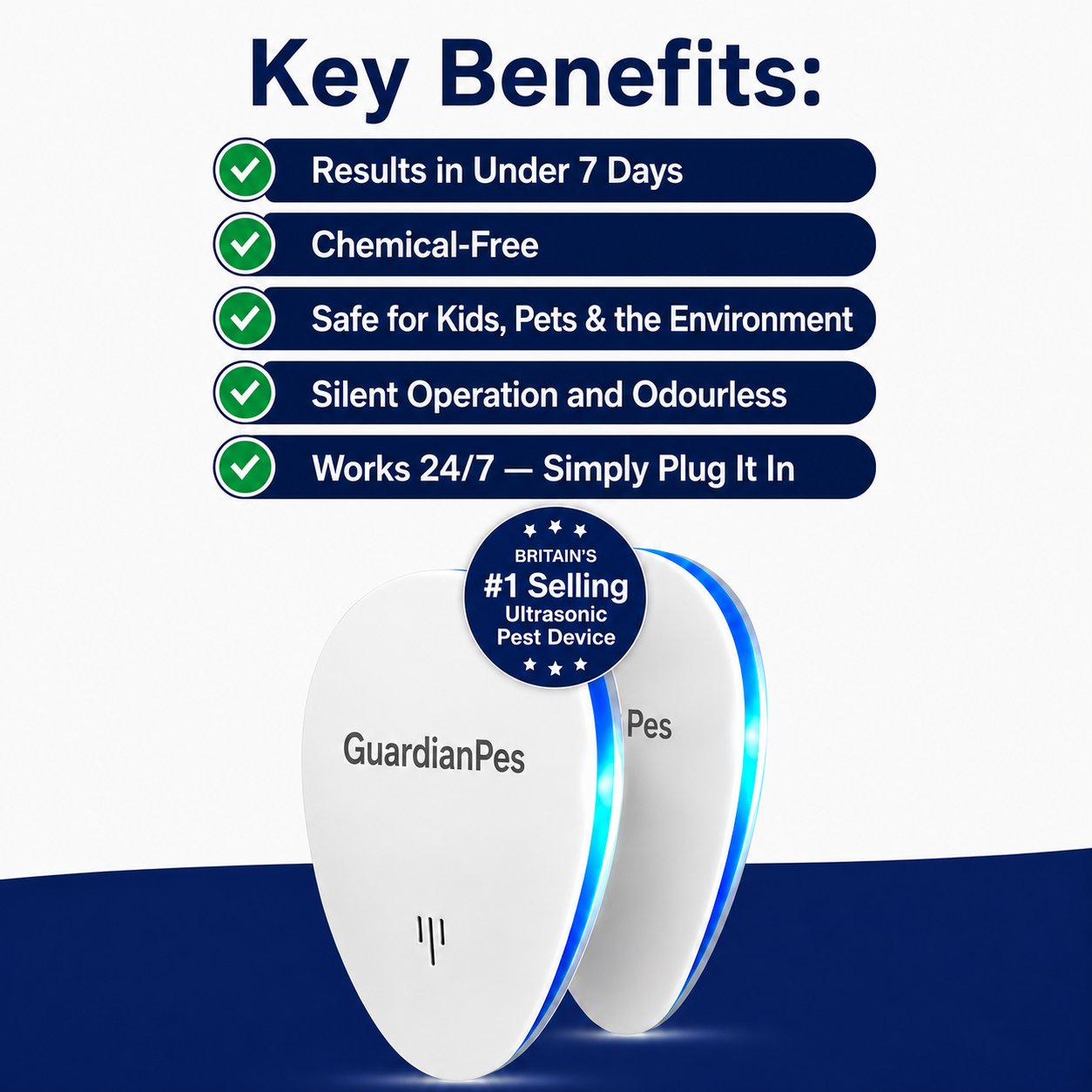 GuardianPes™ 2026 Upgraded Pest Repeller – Banish Bed Bugs For Good